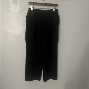 St. John Black Dress Knit Pants Size 12